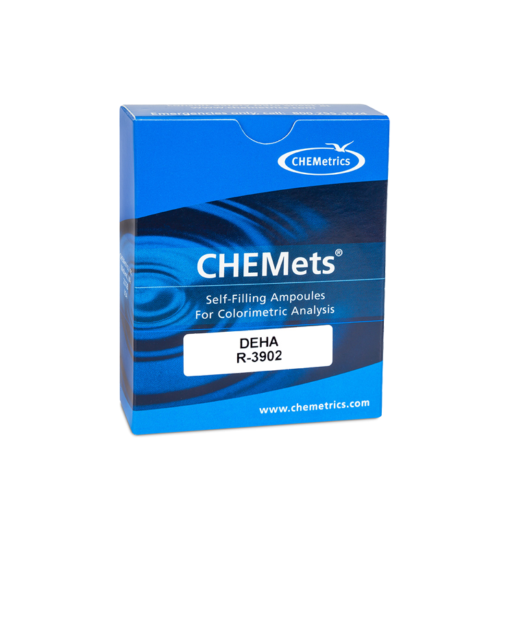 R-3902 DEHA CHEMets® Visual Test Refill Packaging