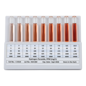 Flat Hydrogen Peroxide Comparator