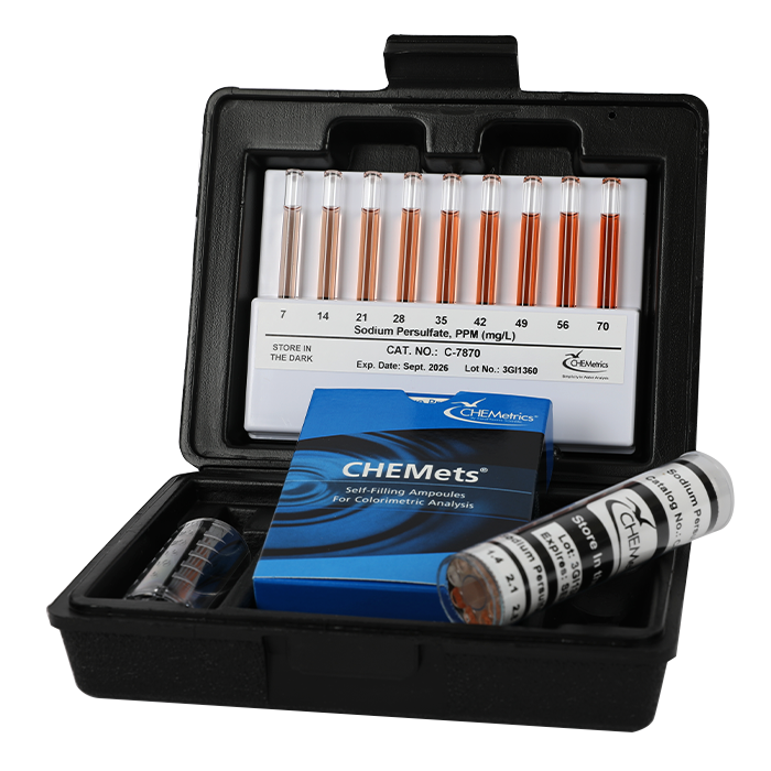 Persulfate — CHEMets Visual Kit