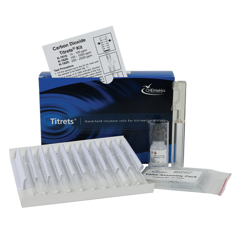 K-1925 Carbon Dioxide (dissolved) — Titrets Titration Cells