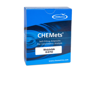 R-6702 Molybdate CHEMets® Visual Refill Packaging