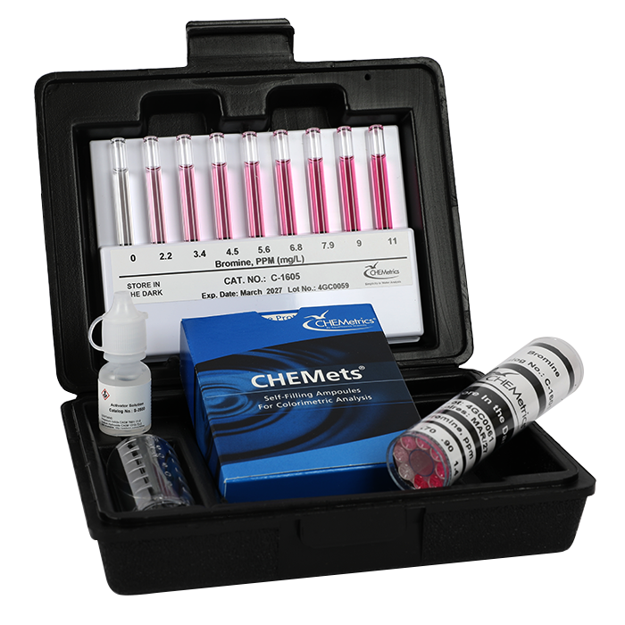 Bromine — CHEMets Visual Kit