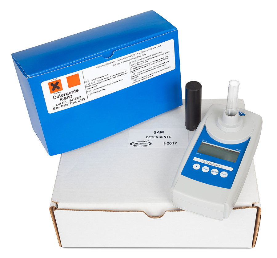 I-2017 Detergents (anionic surfactants, MBAS) SAM Kit Contents and Packaging