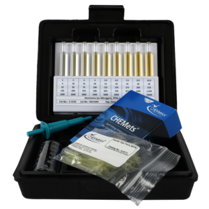 Ammonia HR CHEMets® Test Kit (125-1250 ppm)