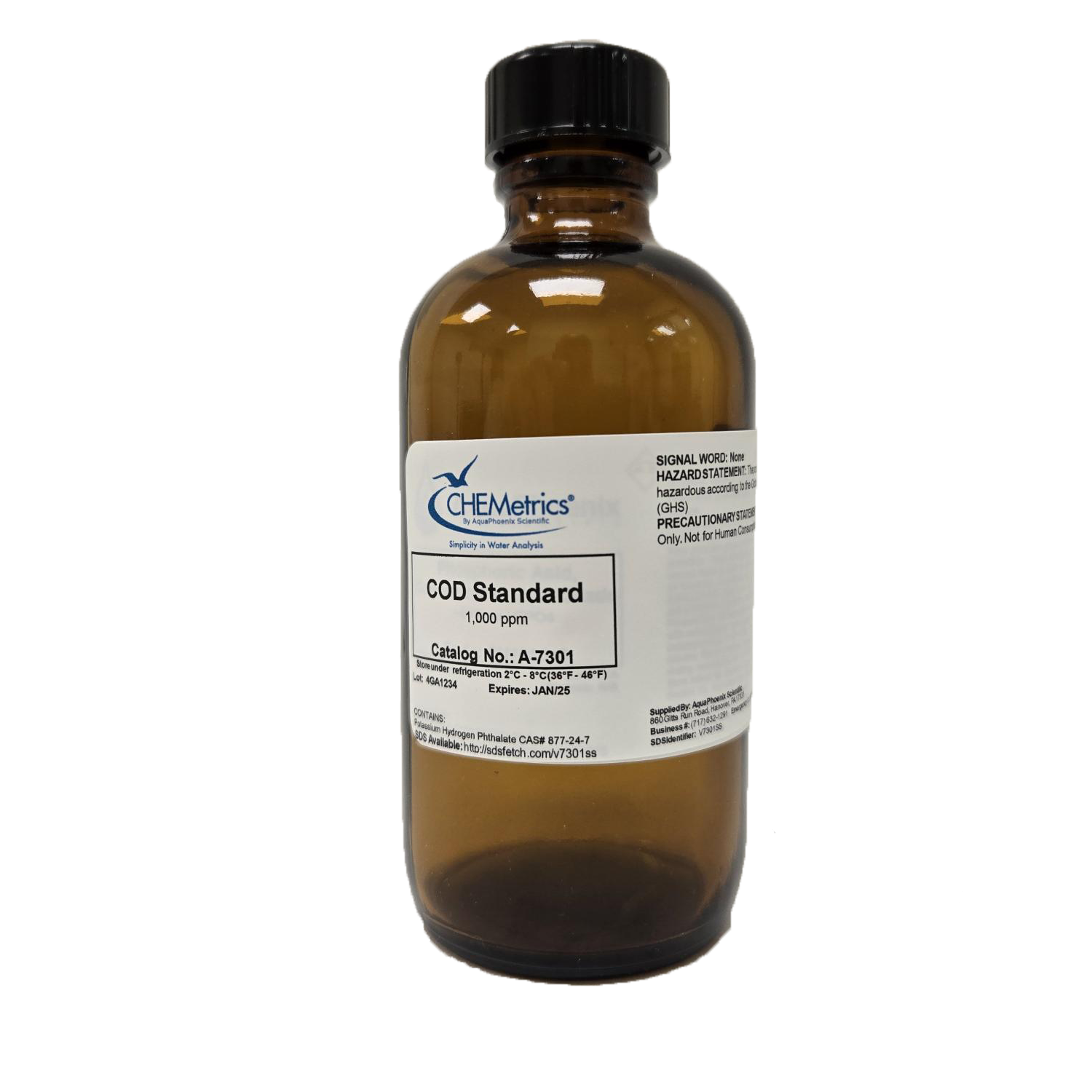 COD Calibration Standard, 1000 ppm