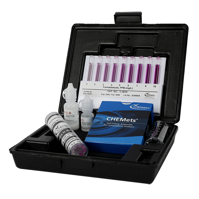 Formaldehyde — CHEMets Visual Kit