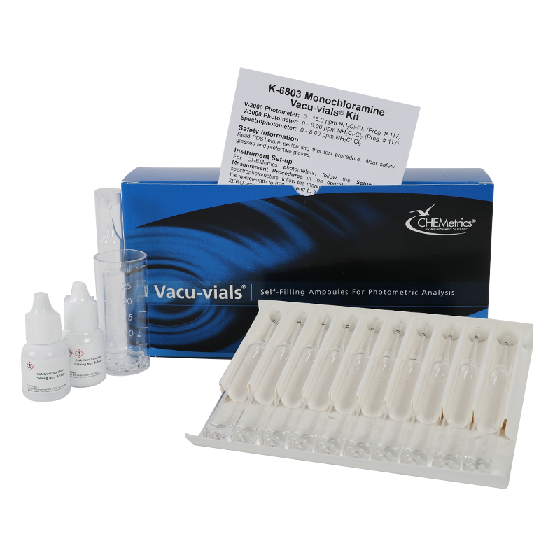 Monochloramine Vacu-vials Kit