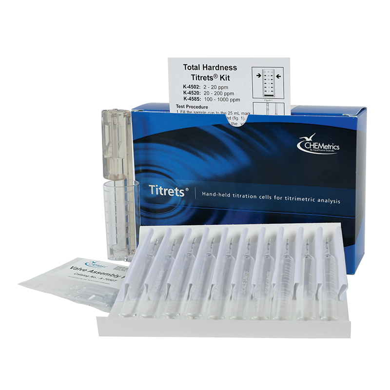 Hardness (total) — Titrets Titration Cells