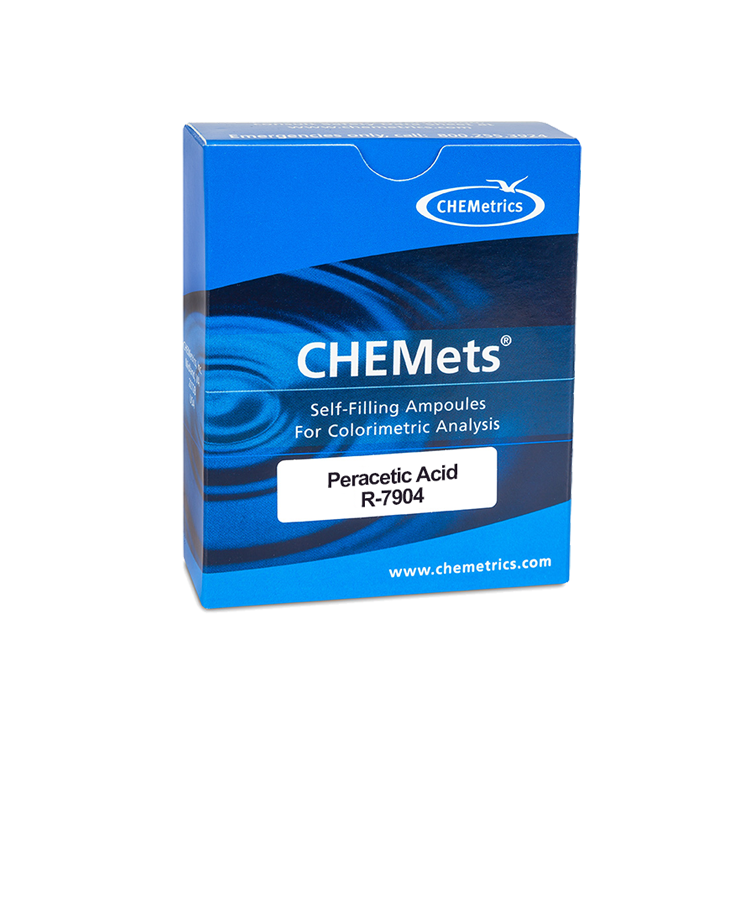 R-7904 Peracetic Acid CHEMets® Visual Refill Packaging