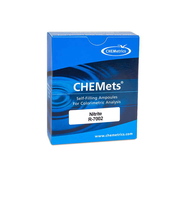R-7002 Nitrite CHEMets® Visual Refill Packaging