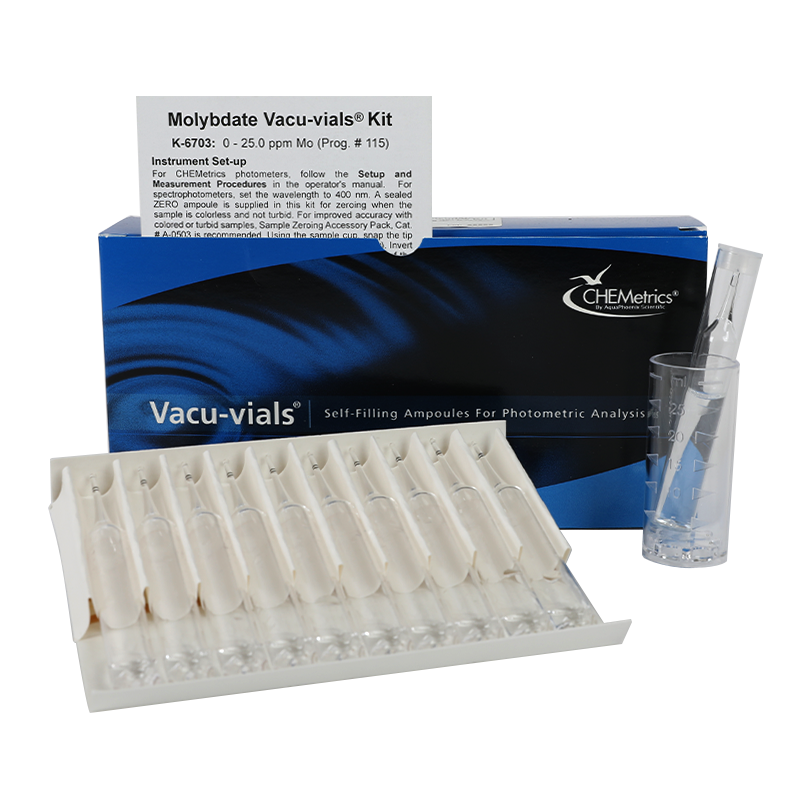 Molybdate — Vacu-vials Instrumental Kit