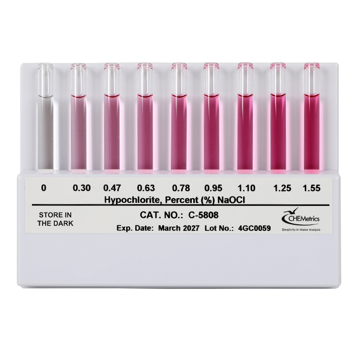 Chlorine (hypochlorite) Comparator