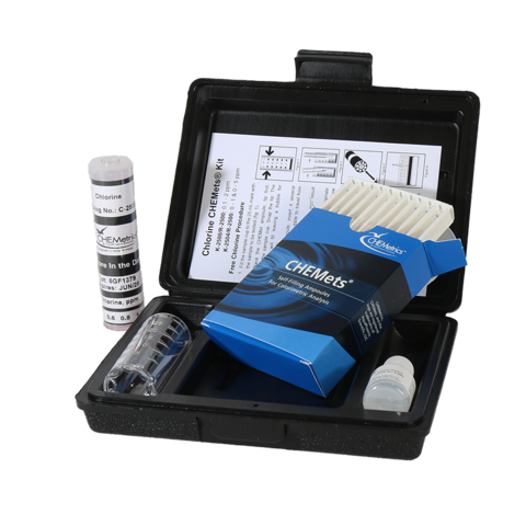 Chlorine (free & total) - CHEMets Visual Test Kit