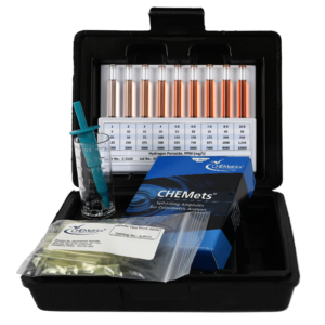 Hydrogen Peroxide HR CHEMets® Test Kit (125-1250 ppm)