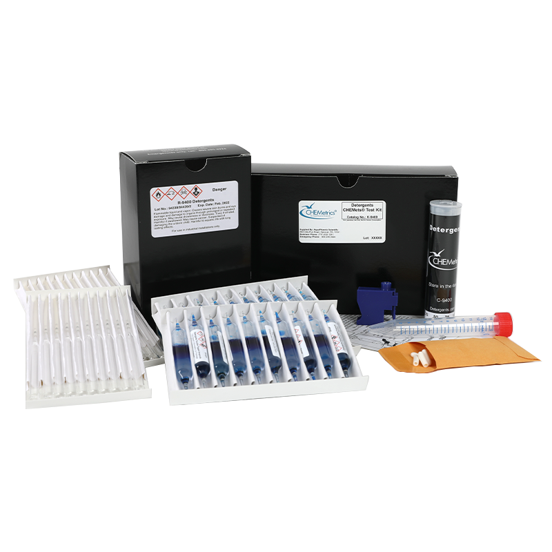 Detergents (anionic surfactants, MBAS) — CHEMets Visual Kit