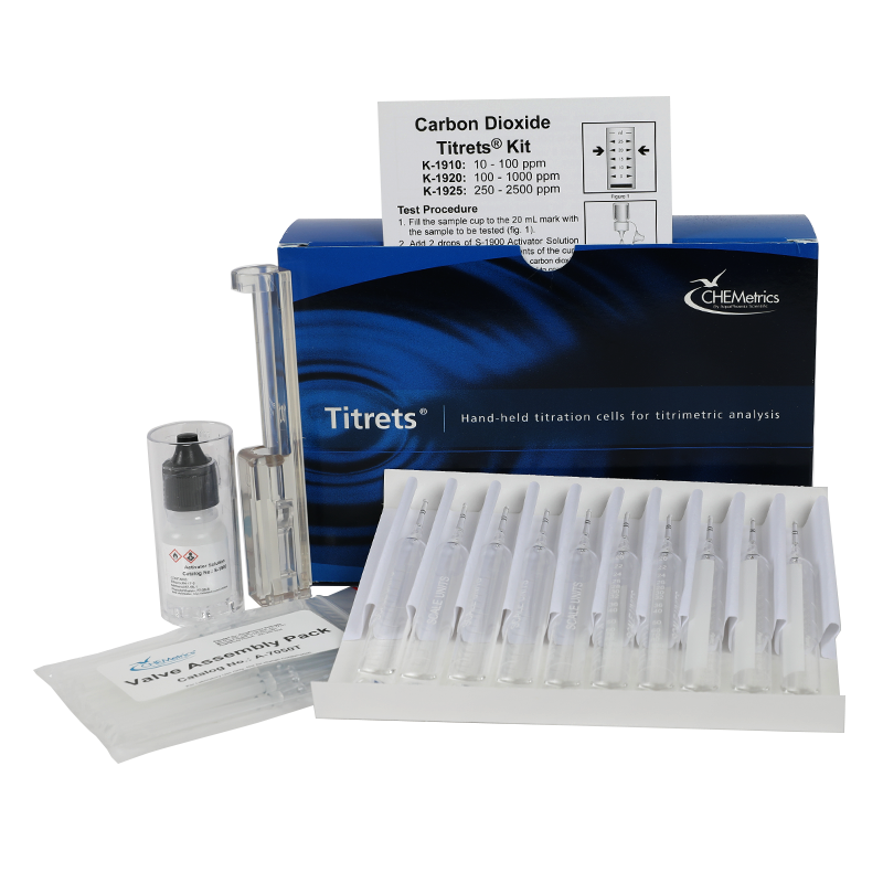 K-1910 Carbon Dioxide (dissolved) — Titrets Titration Cells