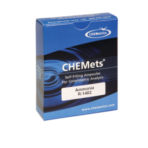 R-1402 Ammonia CHEMets® Visual Test refill pack.