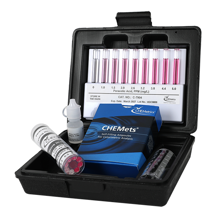 Peracetic Acid — CHEMets Visual Kit - Image 2