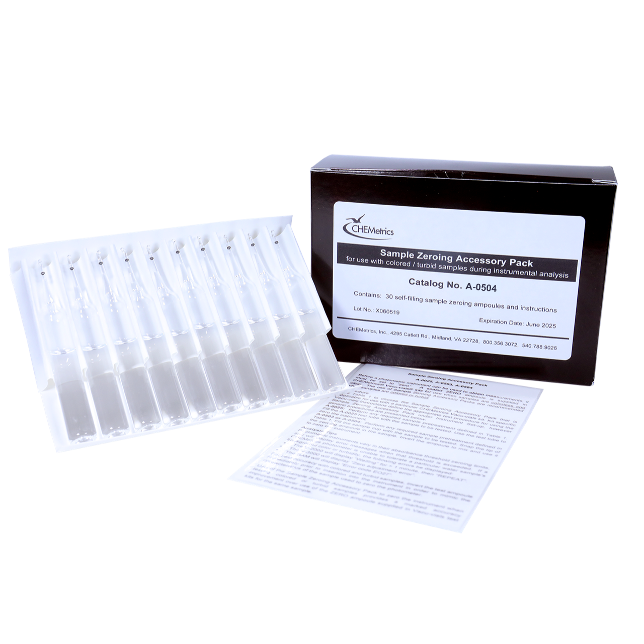 Sample Zeroing Accessory Pack